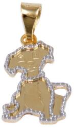 Ékszershop Bicolor kutya arany medál (1302957)
