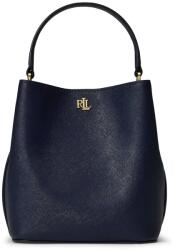 Lauren Ralph Lauren bőr táska - sötétkék Univerzális méret - answear - 84 990 Ft