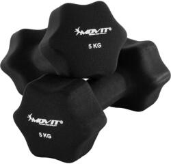 MOVIT Egykezes súlyzó szett MOVIT® 10 kg - fekete (20040397) - gorillasports