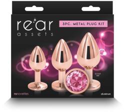 NS Toys Rear Assets - Trainer Kit - Rose Gold - Pink - záróízom tágító, lazító szett