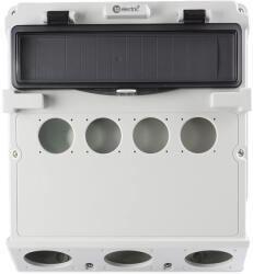 TP Electric Ipari üres doboz, 300x340, IP44, 14 modulos, 4x(2P+F) és 3x(75x75) szerelvényekhez előkészítve 3600-000-0000 (3600-000-0000)