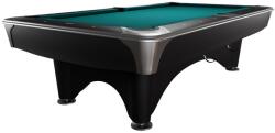 Dynamic Biliárdasztal, Dynamic IV, 9 ft. , Matt fekete Simonis 860 blue green (55.200.09.6.9)