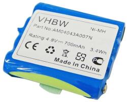 VHBW Akkumulátor Midland G6 / G8 / M24, 700 mAh (800102108)