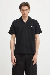 Ambush pamut póló Polo Shirt fekete, sima, 12115323 - fekete XXL