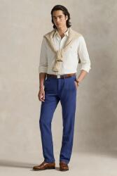 Ralph Lauren lennadrág sötétkék, egyenes, 710901796 - sötétkék 32/32