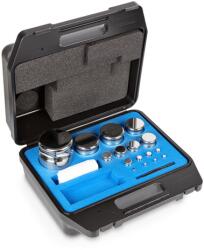 KERN E2 súlykészlet precíziós mérlegekhez 1 g - 5 kg műanyag dobozban (312-084)