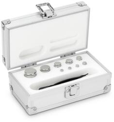 KERN E2 súlykészlet precíziós mérlegekhez 1 g - 100 g alumínium dobozban (312-036)