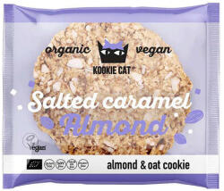 Kookie Cat zabkeksz sós karamell-mandula 50g - netbio