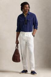 Ralph Lauren lennadrág fehér, testhezálló, 710940611 - fehér L