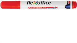FlexOffice Táblamarker csomag 2, 5 mm kúpos FlexOffice WB03 piros 12 db/doboz