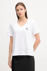 Calvin Klein Jeans pamut póló 2 db fehér, LV047C906G - fehér M