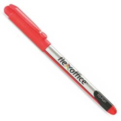 FlexOffice Tűfilc csomag 0, 3 mm FlexOffice FL01 piros 12 db/csomag