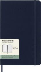 Moleskine Határidőnapló 2025/26 18 Hónap Heti Kemény Zafír Kék "L (7540148005)