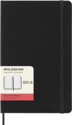 Moleskine Határidőnapló 2025/26 18 Hónap Napi Kemény Fekete "L (7540182000)