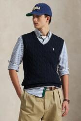 Ralph Lauren pamut mellény könnyű, sötétkék, 710970288 - sötétkék S