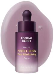 EQQUALBERRY Purple PDRN Pore Minimizing Serum pórusszűkítő és rugalmasító szérum, 30 ml
