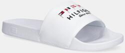 Tommy Hilfiger papucs HILFIGER FLAGS POOL SLIDE fehér, férfi, FM0FM05431 - fehér Férfi 43