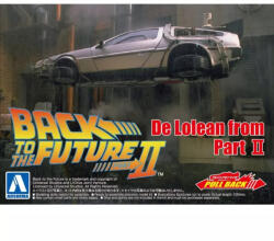 Aoshima Back To The Future Delorean Part II Pullback 1: 43 (05476)