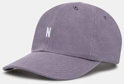 Norse Projects pamut baseball sapka Twill Sports Cap lila, nyomott mintás, N80.0001. 6018 - lila Univerzális méret