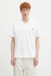 Ambush pamut póló Polo Shirt fehér, sima, 12115323 - fehér M