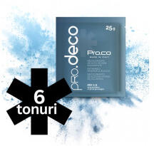 Pro.co Pudra decoloranta pana la 6 tonuri 25gr Pro. co