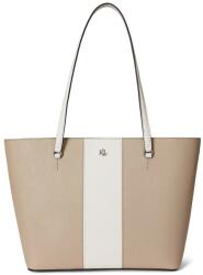 Lauren Ralph Lauren bőr táska - bézs Univerzális méret - answear - 80 990 Ft