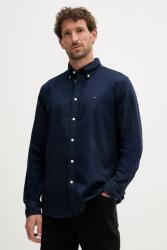 Tommy Hilfiger pamut ing legombolt galléros, regular, MW0MW35774 - sötétkék M