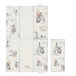 BabySteps Saltea pliabila, impermeabila pentru igiena in calatorie, 40x60 cm - Magic Sea Animals (607819)
