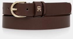 Tommy Hilfiger bőr öv bézs, AW0AW16836 - barna 80