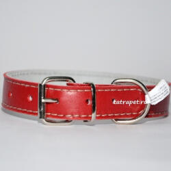 DT Zgarda piele 2, 0 cm 45 cm nr 2 rosu