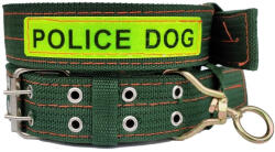 DT Zgarda groasa Police dog 4 60 cm verde