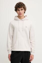 Tommy Hilfiger pamut melegítőfelső bézs, melange, kapucnis, DM0DM21922 - bézs XL