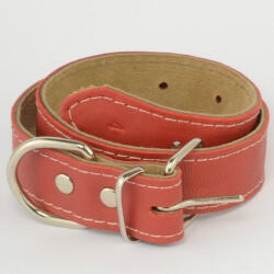 DT Zgarda piele 3, 0 cm 60 cm nr 4 rosu
