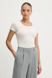 Guess t-shirt bézs, W5YI46 J1314 - bézs S