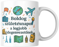  Boldog születésnapot a legjobb idegenvezetőnek bögre (Boldog_szuletesnapot_legjobb_idegenvezetonek_bogre)