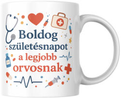 Boldog születésnapot a legjobb orvosnak bögre (Boldog_szuletesnapot_legjobb_orvosnak_bogre)