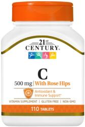 21st Century Vitamin C with Rose Hips, 500 mg, 110 таблетки, 21st Century (9097)