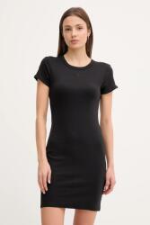 Calvin Klein ruha fekete, mini, testhezálló, LV047B266G - fekete XS