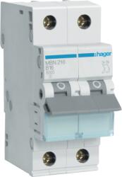 Disjunctor Hager Siguranta automata (disjunctor) MCB 2P, curba B, 16A, 6kA, Hager ...