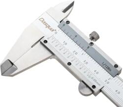 Dasqua - Italia Subler mecanic Dasqua 150mm, venier insurubat, rezolutie 0, 05mm, precizie + , ˆ 0, 05mm (1110-3115)