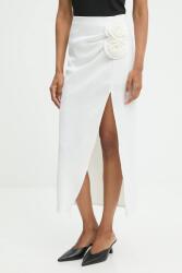 Answear. LAB szoknya fehér, maxi, egyenes - fehér L - answear - 30 990 Ft