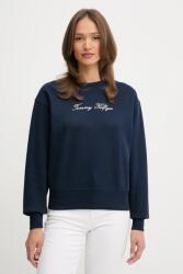 Tommy Hilfiger felső sötétkék, nyomott mintás, WW0WW47159 - sötétkék XXL