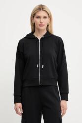 Michael Kors felső fekete, sima, kapucnis, MT551SSE45 - fekete L
