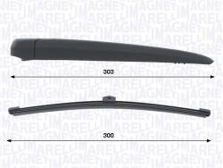 Magneti Marelli Set stergatoare, curatare parbriz MAGNETI MARELLI 000723180467 (000723180467)