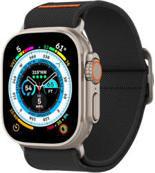 Spigen FIT LITE ULTRA óraszíj APPLE WATCH 4/5/6/7/8/9/SE/ULTRA 1/2 (42/44/45/49 MM), fekete