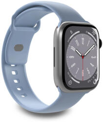 Puro Icon Silicone óraszíj Apple Watch 42/ 44/ 45/ 49 mm - Light, kék (2 pcs. )