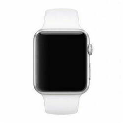 Mercury szilikon óraszíj Apple Watch 42/44/45/ 45 mm, fehér