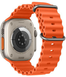Forcell F-DESIGN FA12 óraszíj APPLE Watch 42/44/45/49 mm, narancssárga