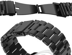 Mercury fém óraszíj Apple Watch 42/44/45 mm, fekete