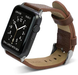 X-Doria Lux Apple Watch óraszíj 42/45mm, barna